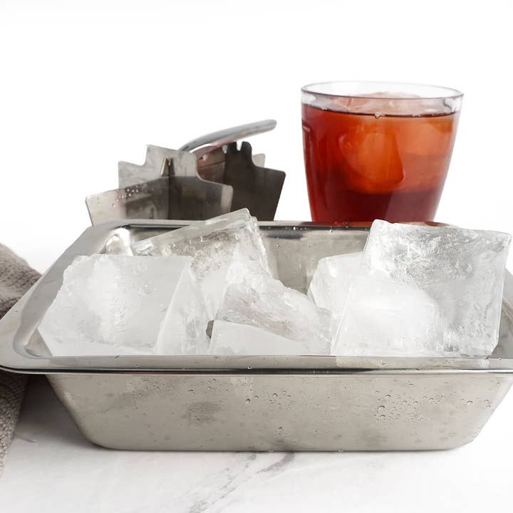 RSVP International - Wholesale Ice Tray/Mold - Ice Cube Tray - Ss - Large Cubes8