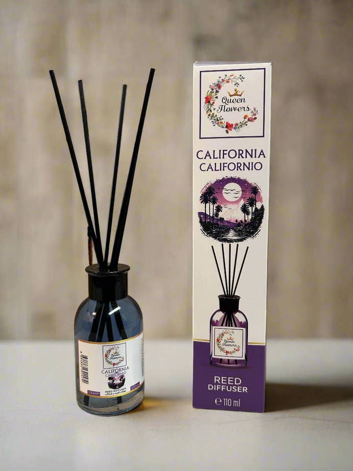 QUEEN FLOWERS CALIFORNIA REED DIFFUSER (24ct case) for wholesale by Queen Flowers USA