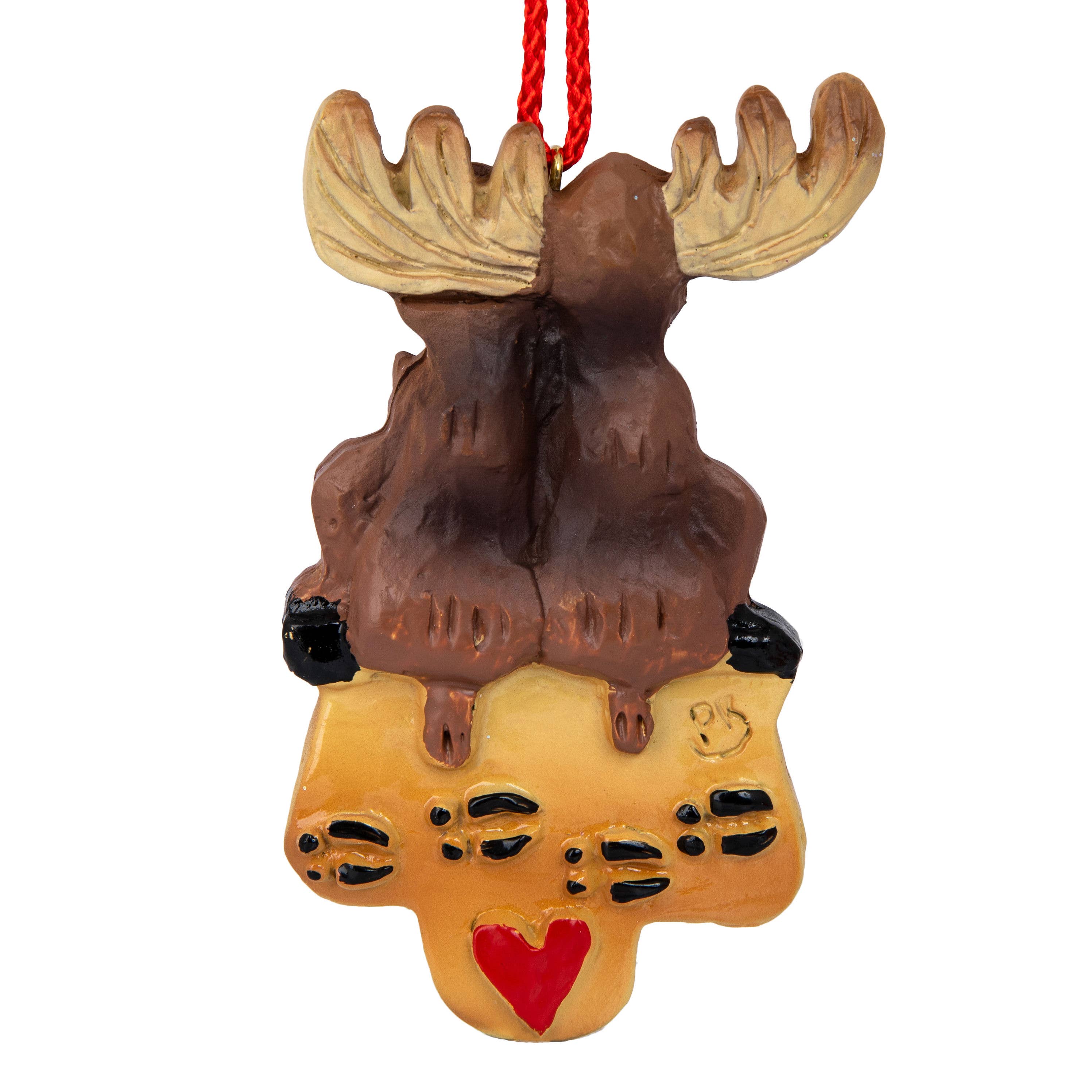Mother Moose Gifts - Wholesale Ornament - Moose Tracks Ornament1
