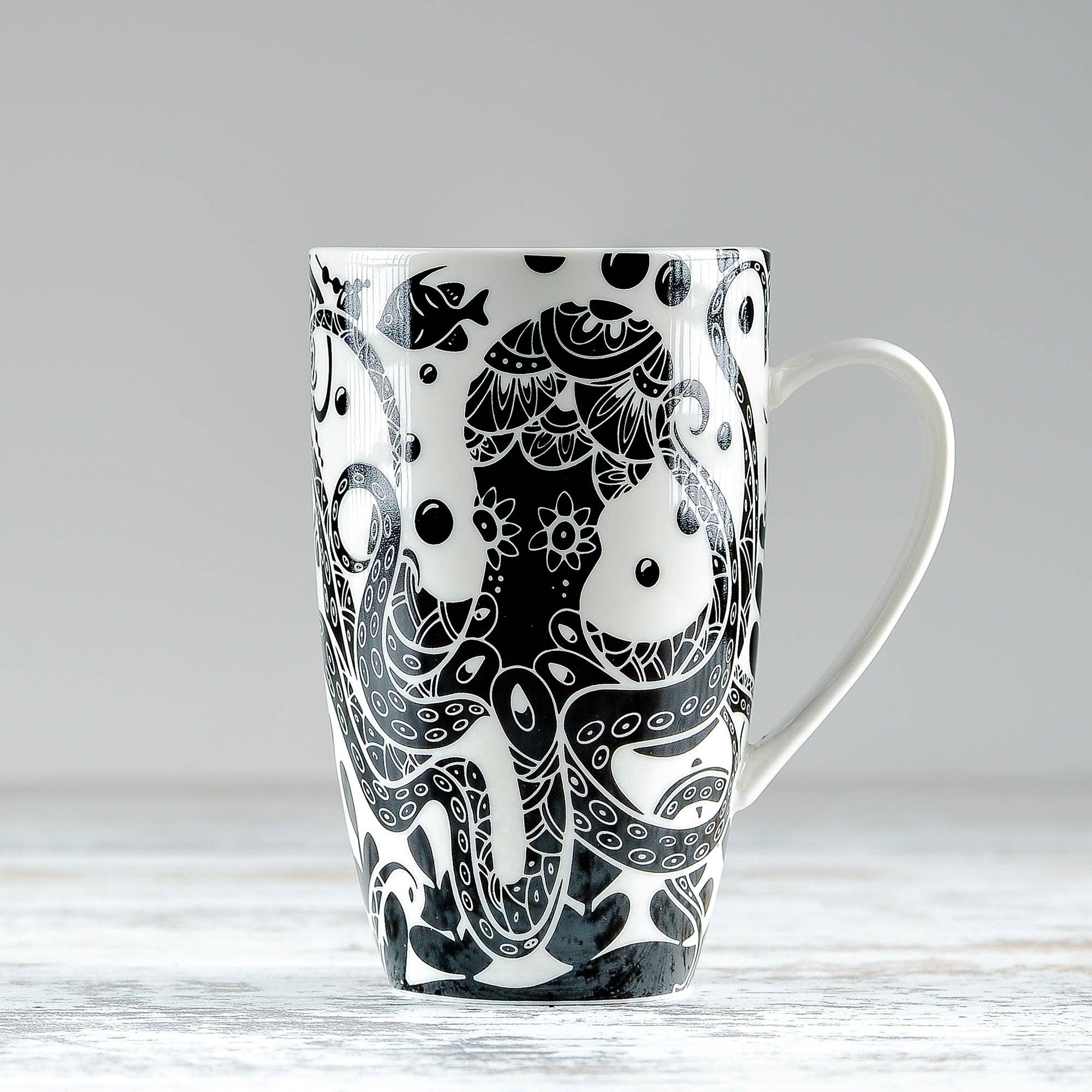Greenline Goods - Wholesale Coffee Mug - Octopus Coffee and Tea Ceramic Mug 16oz11