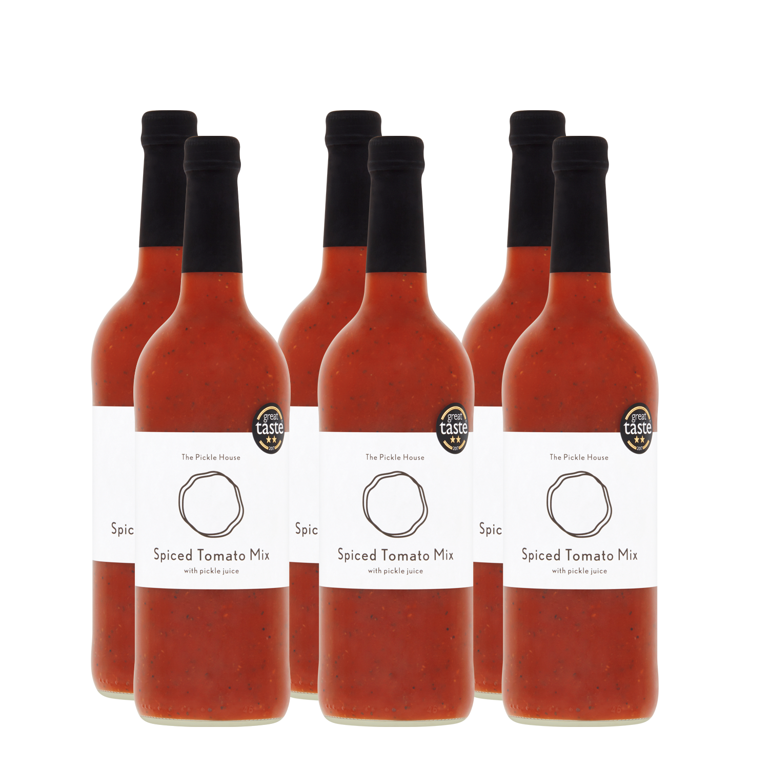 The Pickle House - Wholesale Cocktailmix/siroop - Gekruide tomatenmix 6x750ml2
