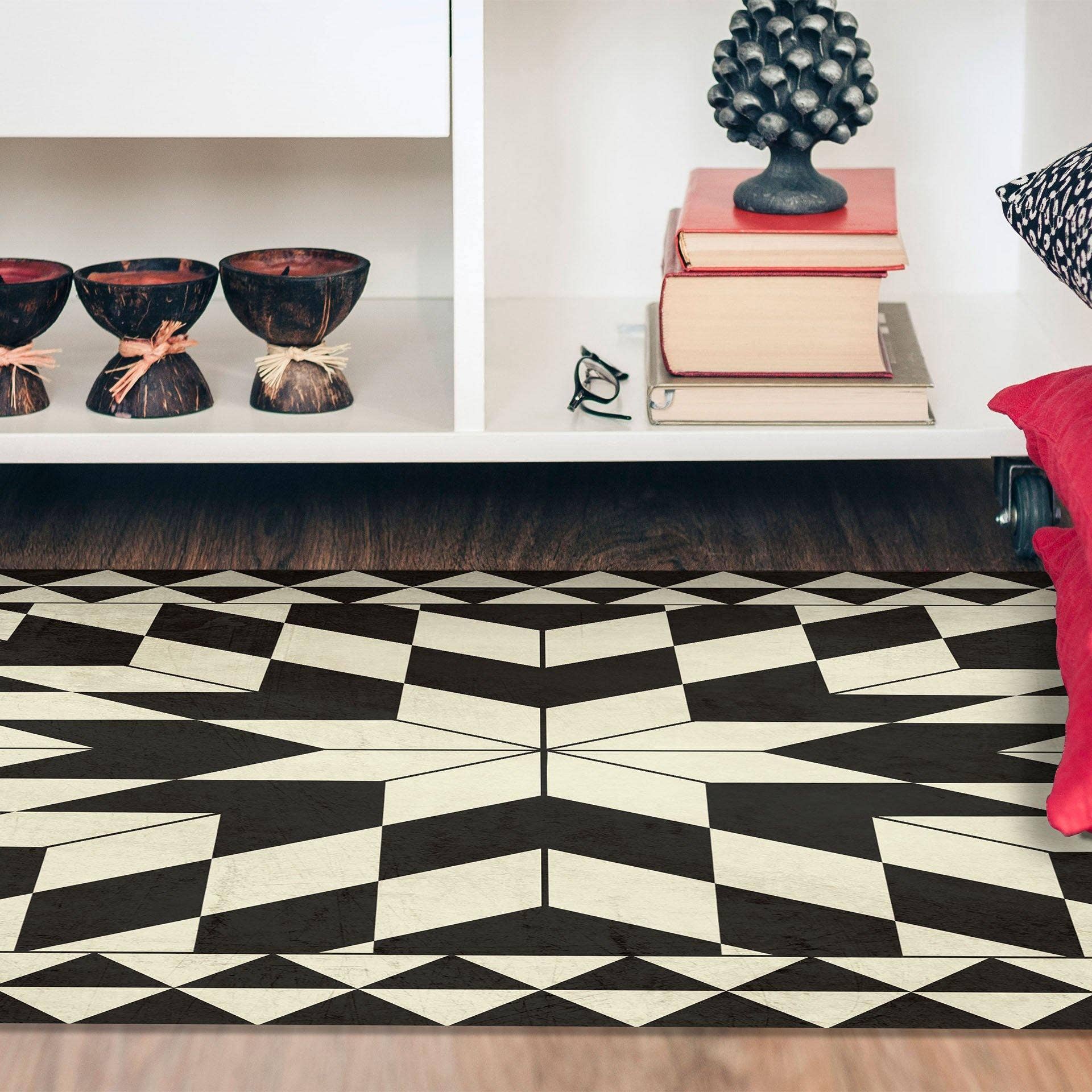 Carolina Creekhouse - Wholesale Door Mat - Lila FloorFlat | Black - Premium Vinyl Floor Mat3