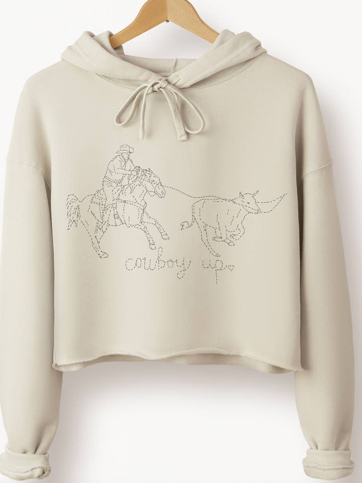Sudadera corta Cowboy Up para venta al por mayor de Magnolia Ranch Originals