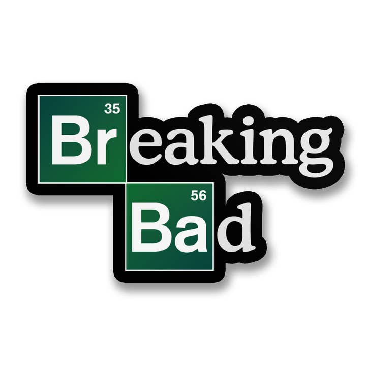 Hybris Production AB - Wholesale Sticker - Breaking Bad Logotype Sticker