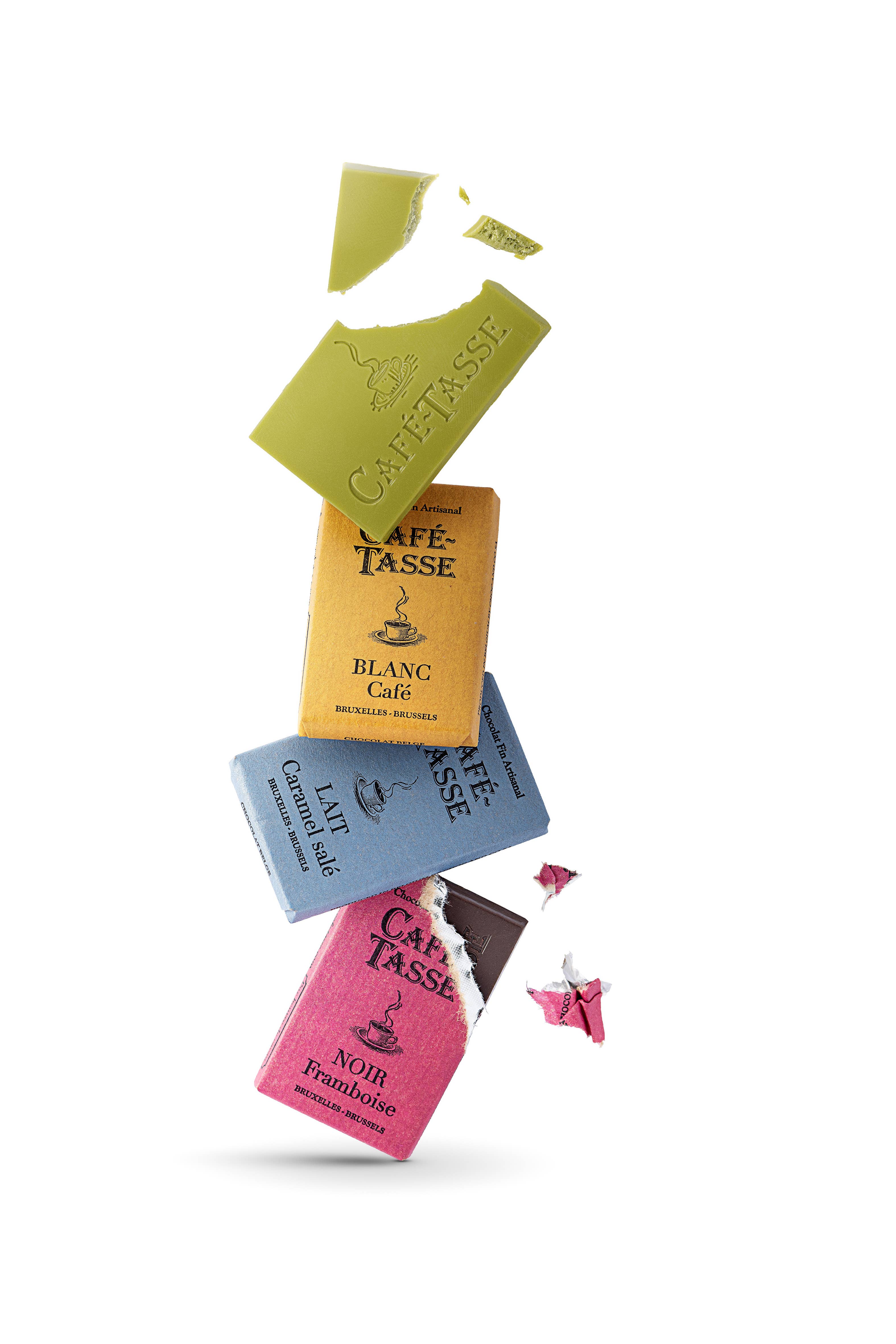 Café-Tasse - Wholesale Chocolate - Pack of 20 Mini Chocolate Bars2