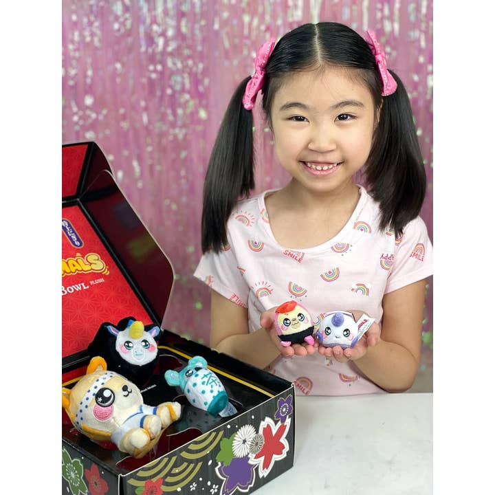 Beverly Hills Teddy Bear Company - Wholesale Stuffed/Plush Toy - Kids & Baby - Squeezamals World of Food - Chirashi Sushi Bowl Kids Playset7