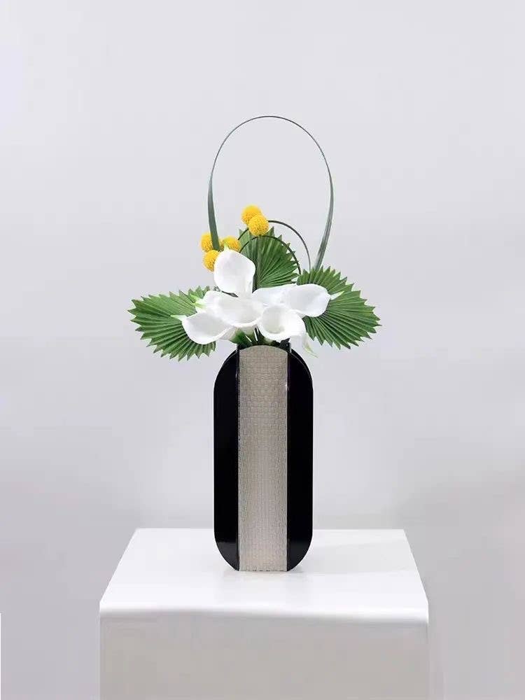 Angel Isabella - Vente Fleurs artificielles - Paquet de 10 tiges Real Touch en PU Calla Lily-14"3