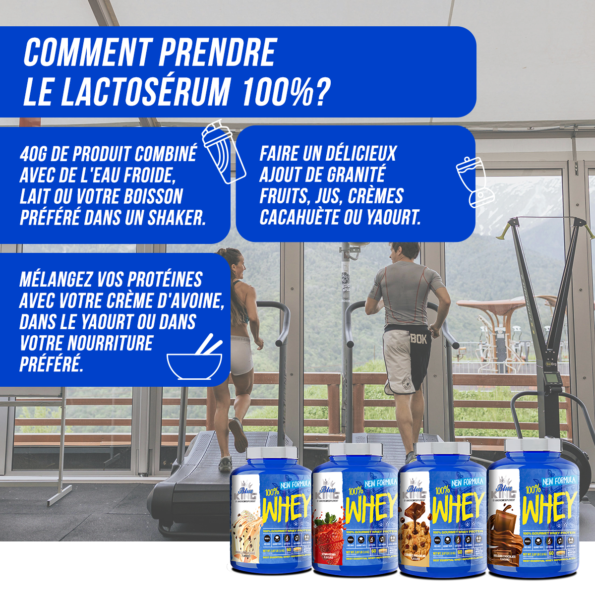 AMERICAN SUPLEMENT S.L. - Wholesale Protein/Superfood Powder - American Supplement | 100% Whey Protein BlueKing 2kg11