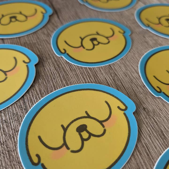 Sadsquatch – wholesale Sticker – Finn and Jake - Cute Adventure Time Vinyl Sticker5