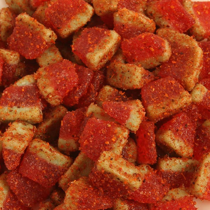 Chilli Bomba - Wholesale Gummy - Chilli Bomba Watermelon Slices Chili Chamoy Candy 8oz/12ct1