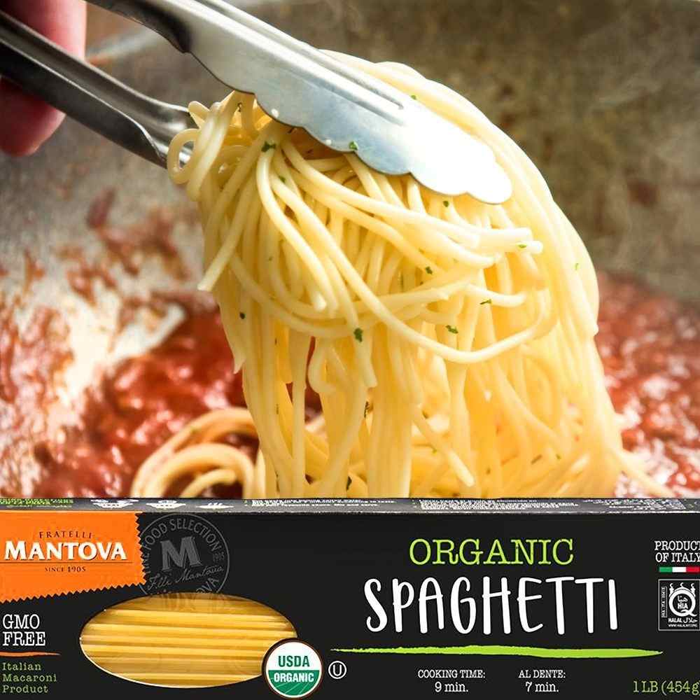 Fine Italian Food - Wholesale Pasta - Mantova Organic Spaghetti Pasta, 1 lb.2