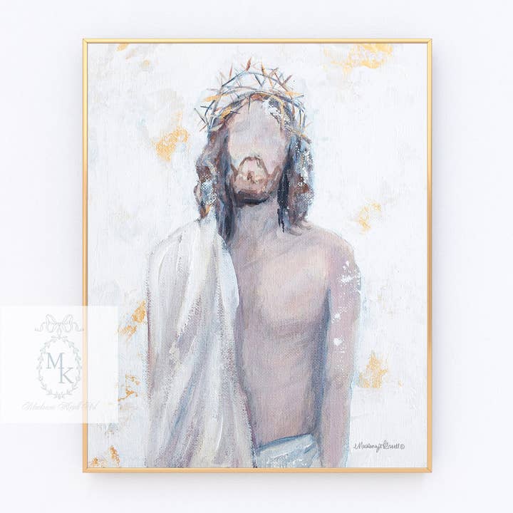 'Crown of Thorns' Paper Print for wholesale by Mackenzie Kissell Art