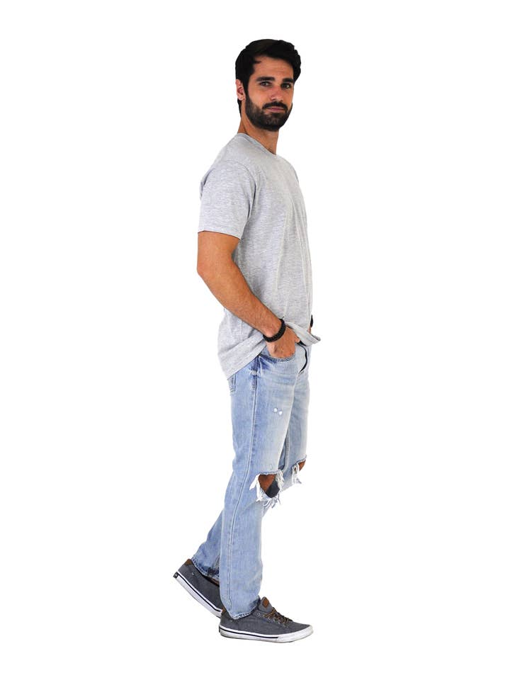 U.S. Apparel - Wholesale T-Shirt - Women's - Unisex Fit Tubular Crew Neck Tee4