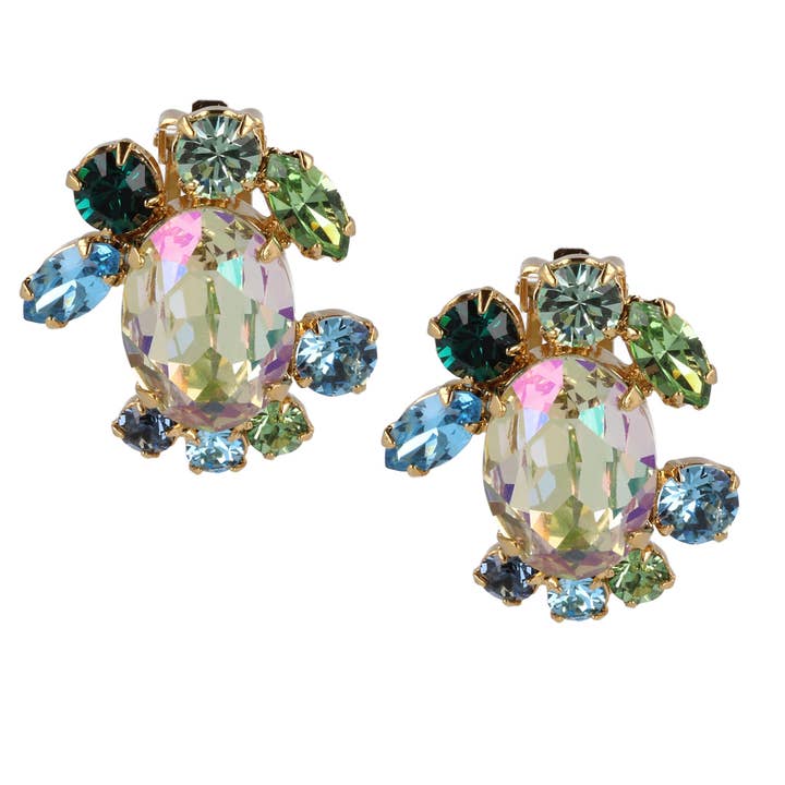 Clips Océan Scintillant - Or, Faits Main pour la vente par OTAZU