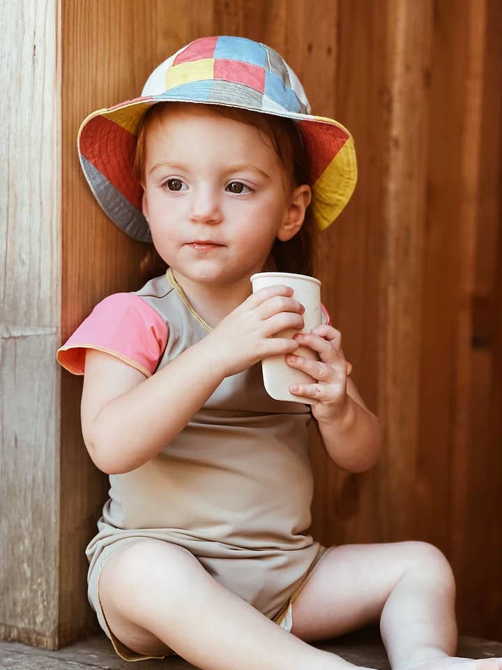 O TRAJE ANTI-UV “THE LAGOON” UPF50+/ 100% RECICLADO por atacado de BAÏNES SWIMWEAR