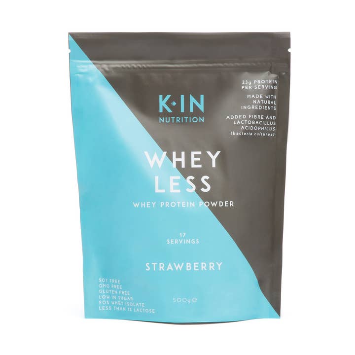 Kin Nutrition - Wholesale Protein/superfood powder - Whey Less Whey Strawberry Protein Powder 500g0