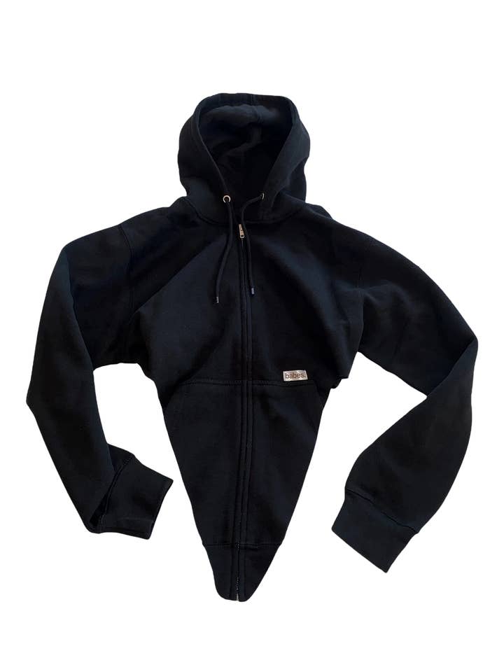 Babes - Wholesale Hoodie - Women's - LA Winter Hoodie (black)1