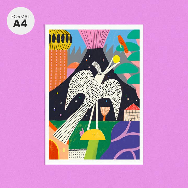 A4 POSTER - THE SWIPER - A406 for wholesale by Dans Les Dents