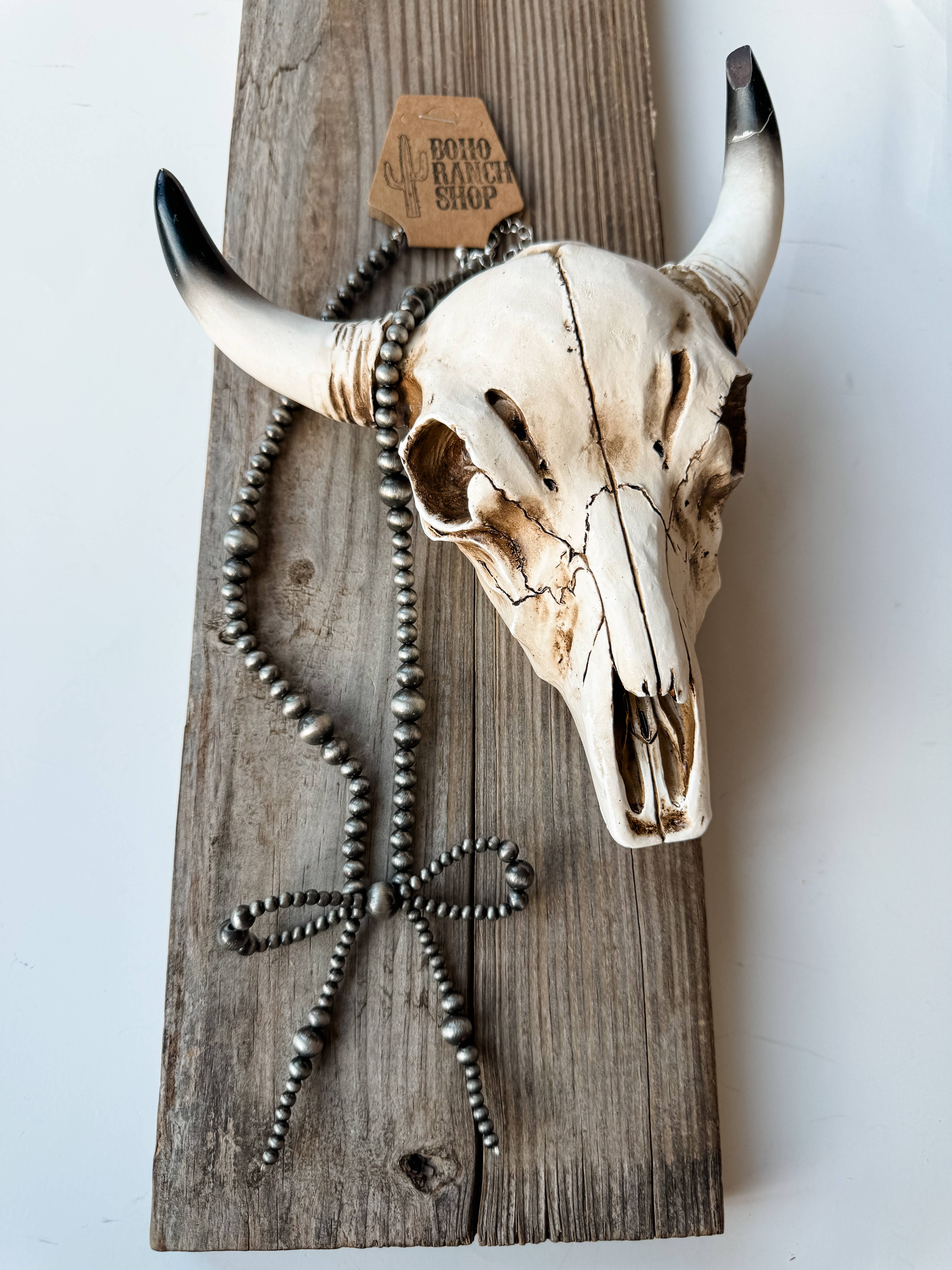 Boho Ranch Shop - Venta al por mayor Collares de cuentas/perlas - Collar de Lazo Coqueta de Cuentas Navajo Occidental3