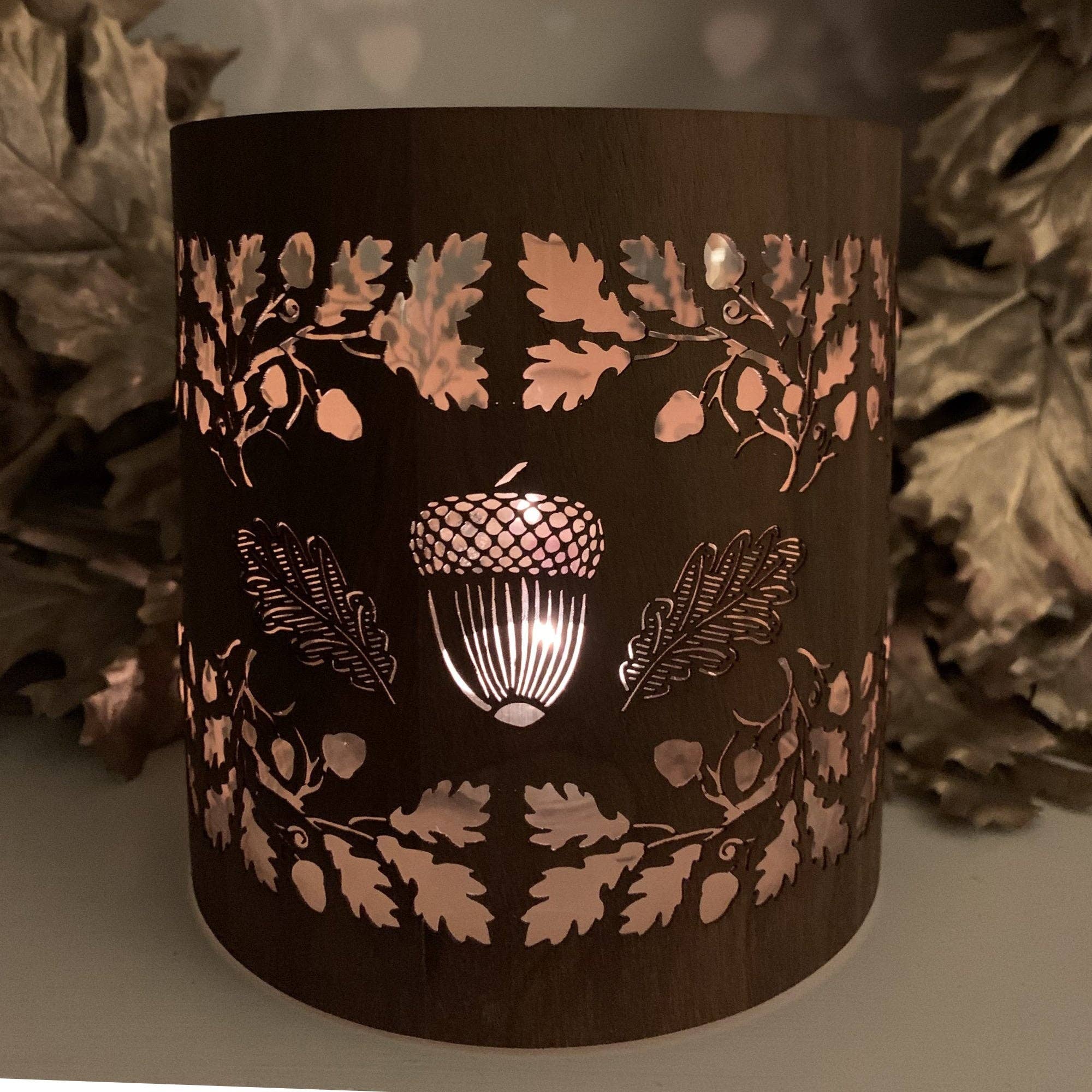 LanternCozies - Vendita all'ingrosso Lanterne - Foglie di quercia e ghiande9