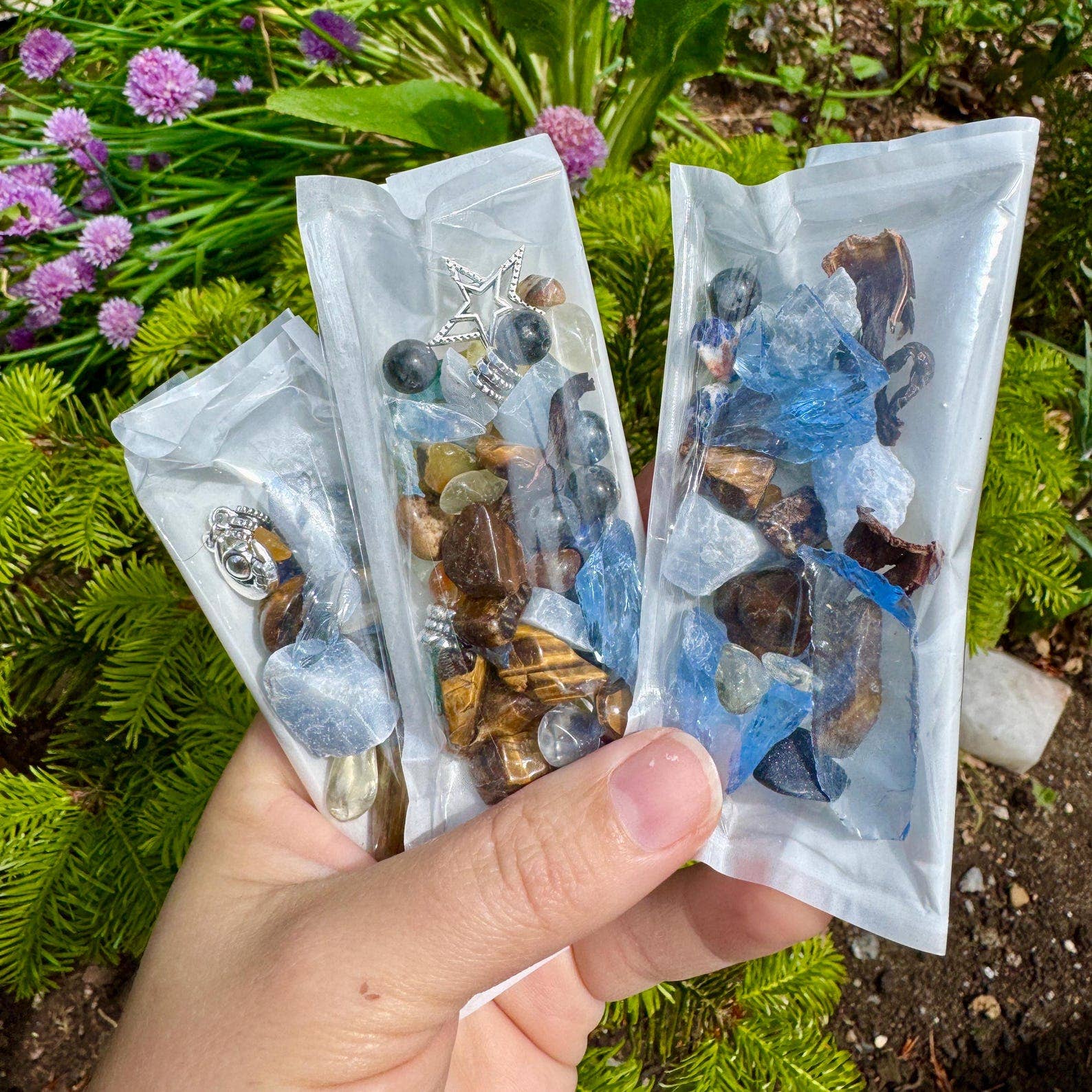 Elf Kendal Hippies - Wholesale Spiritual Stone/Crystal - Crystals confetti Christmas fairyland stones 20g bag of gems16