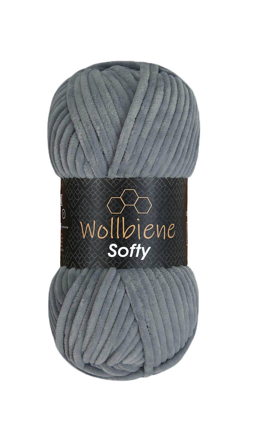 Wollbiene - Wholesale Yarn - wool bee softy chenille wool 100gr super bulky knitting40