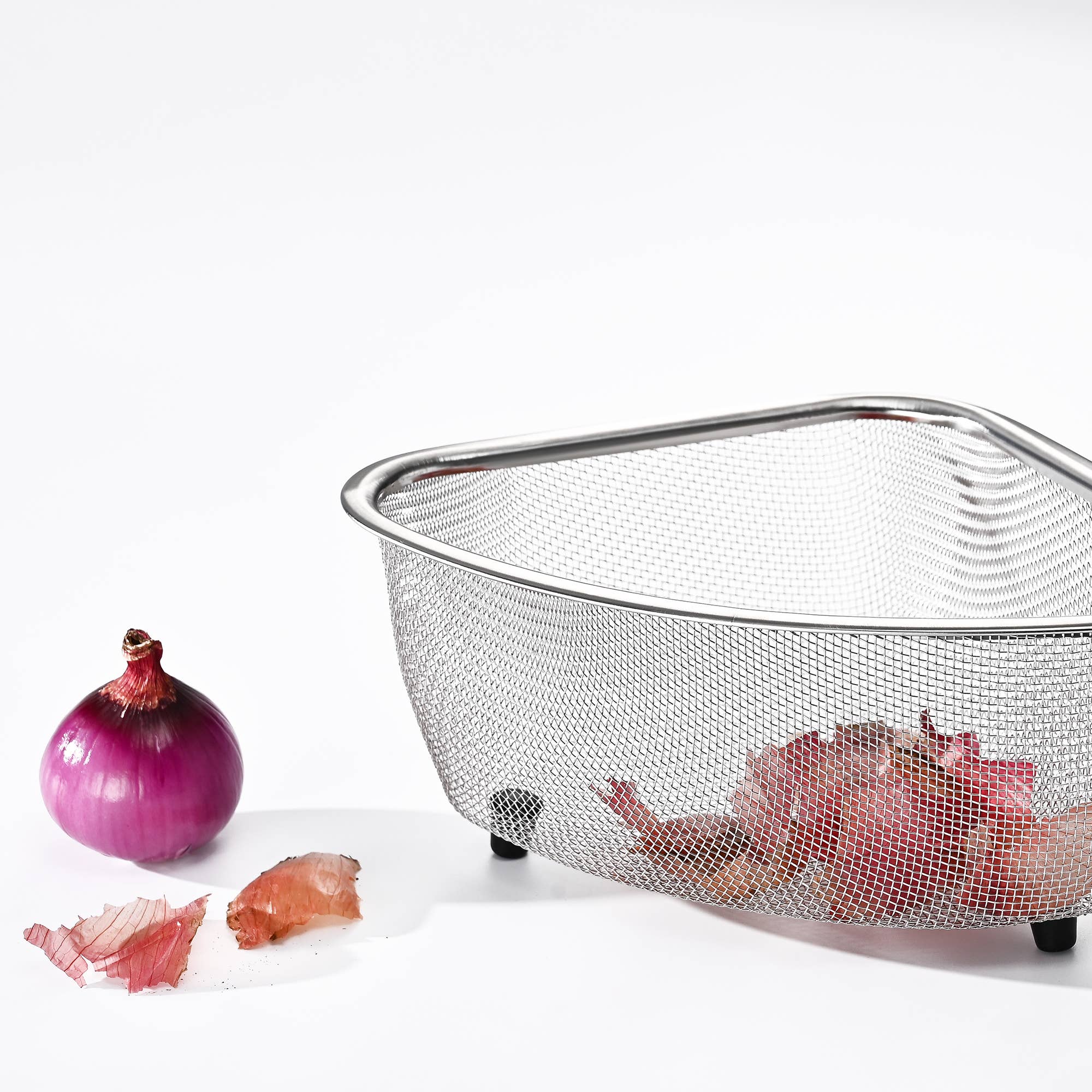 Fox Run Brands - Wholesale Colander - Fox Run Large Stainless Steel Triangular Colander, 3 Quart1