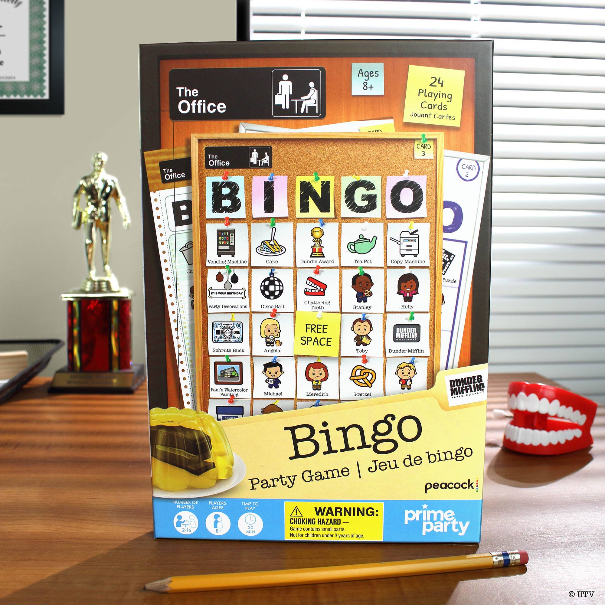 Prime Party - Wholesale Board Game - The Office Bingo Game0