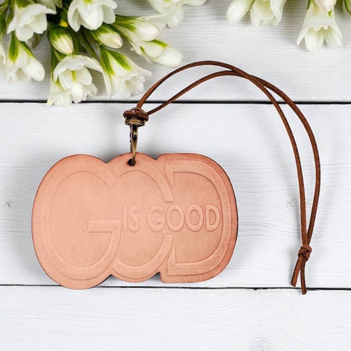 Gott ist gut Leder Freshie für den Großhandel von Fresh Hide - Molock Collections