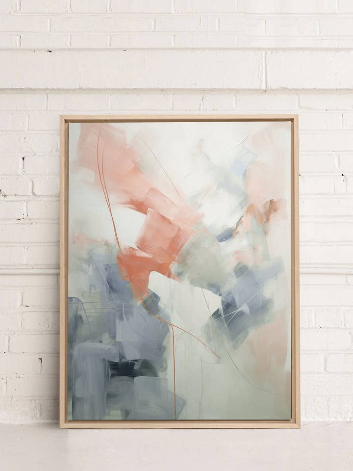 ACRYLIC VIBRATION, oeuvre sur toile imprimée pour la vente par Oleka Canvas