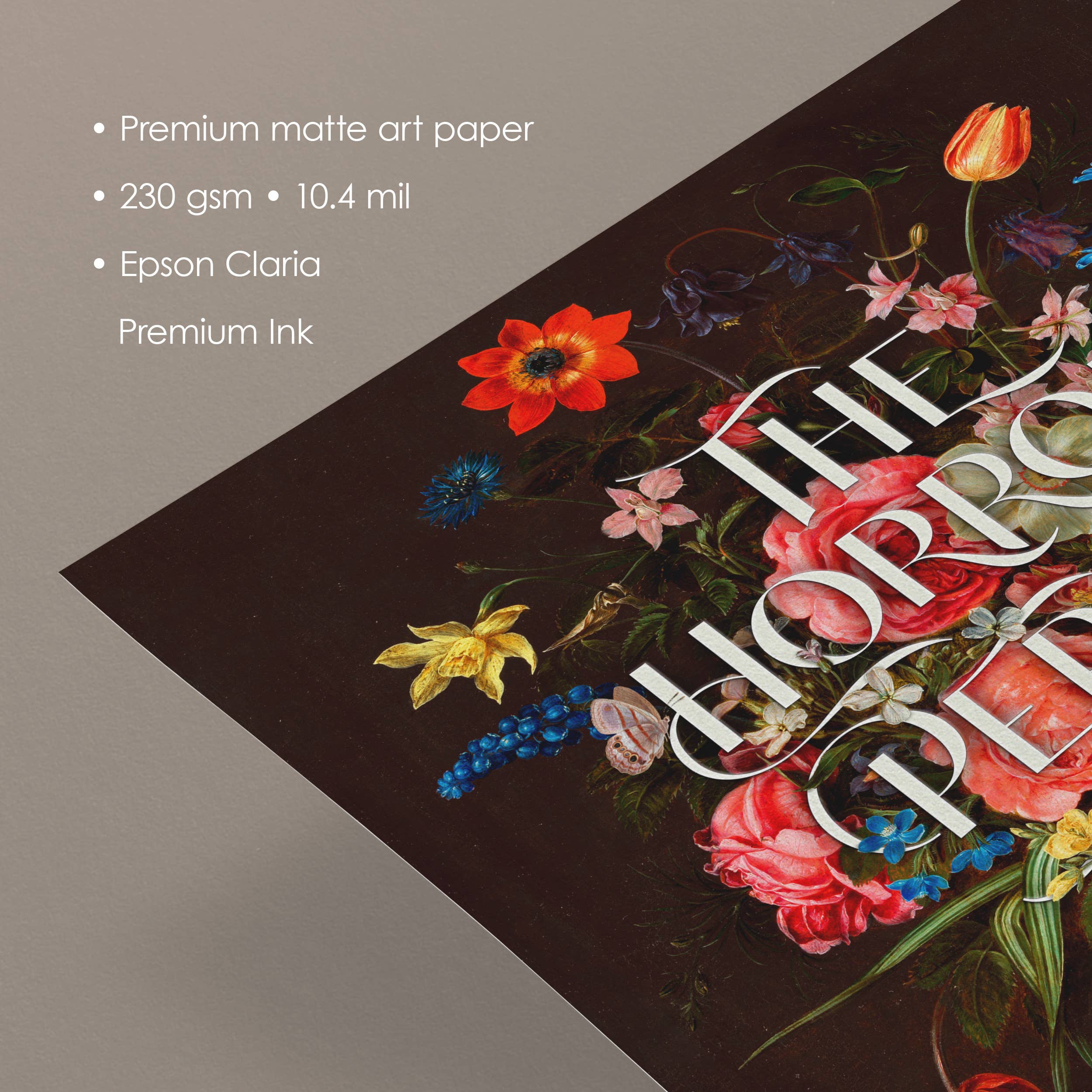 Typeset Studio - Wholesale Art Print - The Horrors Persist - Altered Classic Art Print1