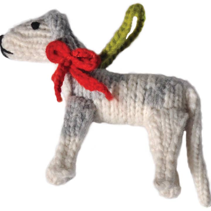 CHILLY DOG LLC - Wholesale Christmas Decoration - Greyhound Dog Ornament