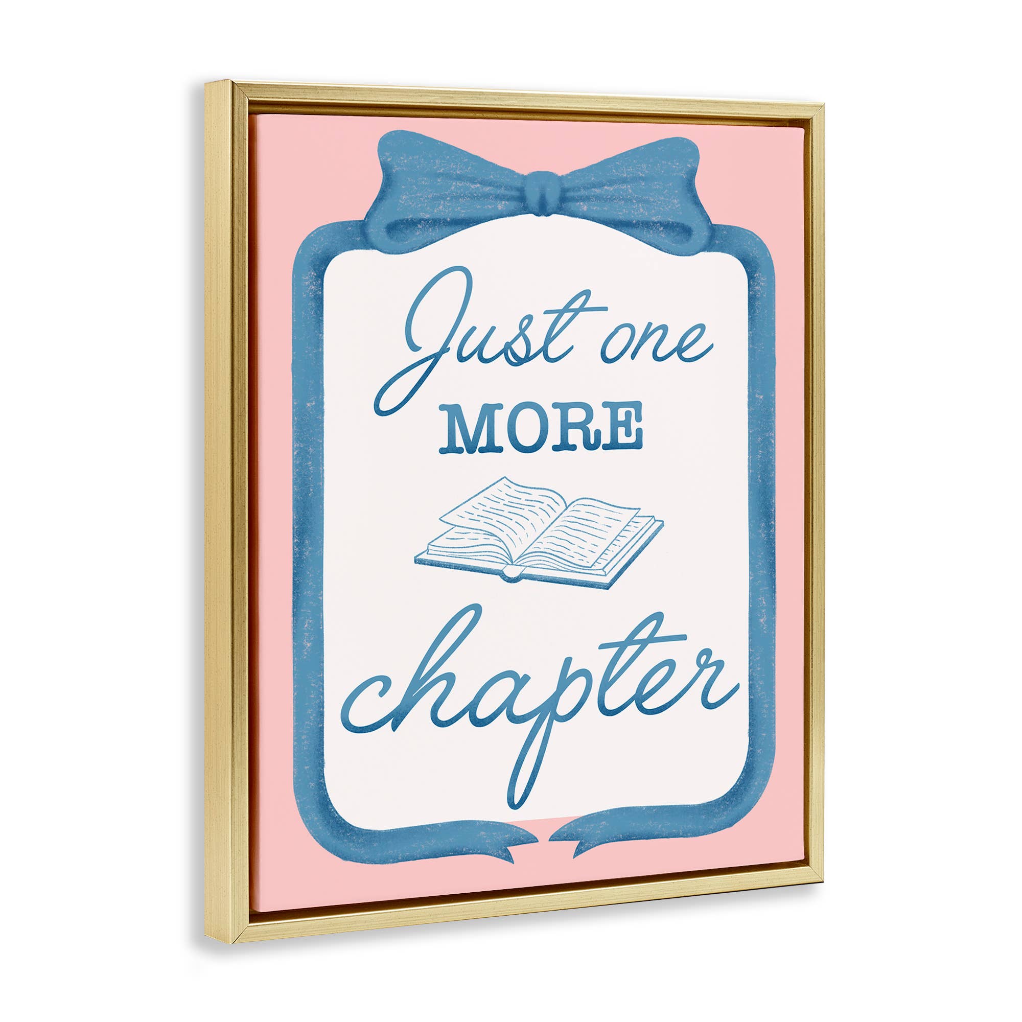 Stupell Industries - Wholesale Wall Sign - Chic Just One More Chapter - Framed Wall Art17