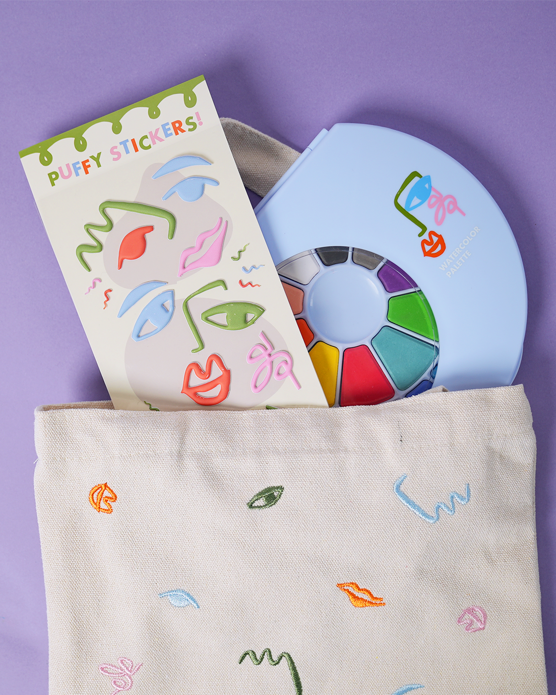 POP Party Supplies, LLC - Wholesale Tote Bag - Kids - Mini Tote Bag (Art Party Theme)1