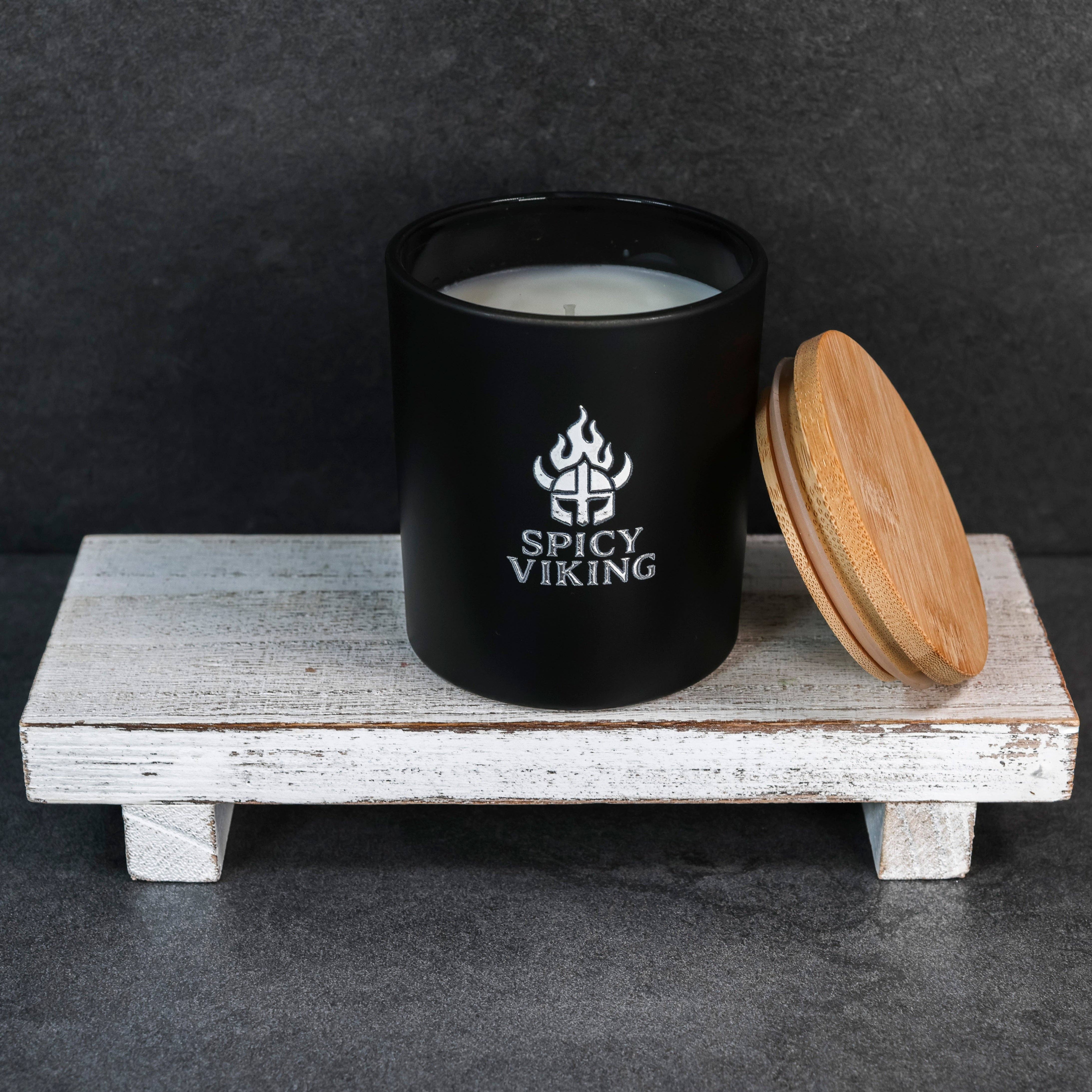 GLOW Lather + Wick - Wholesale Bath & Body Set - Spicy Viking Collection-Limited Edition10