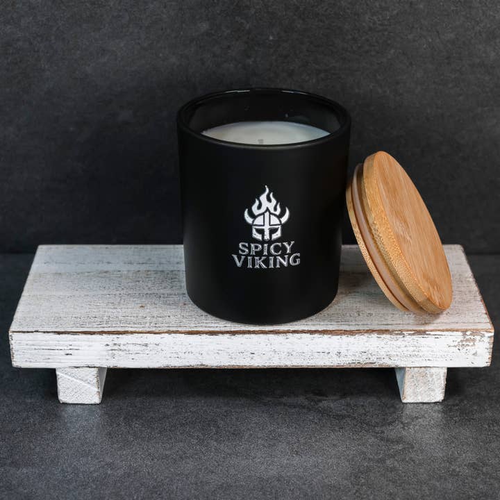 GLOW Lather + Wick - Wholesale Bath & Body Set - Spicy Viking Collection-Limited Edition10