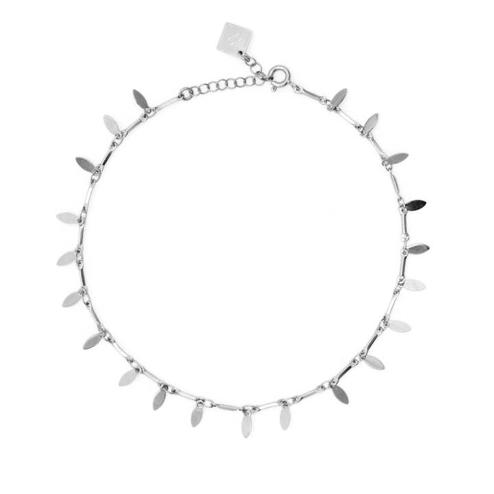 Cavigliera Captiva placcata argento per la vendita all'ingrosso da parte di Adepte