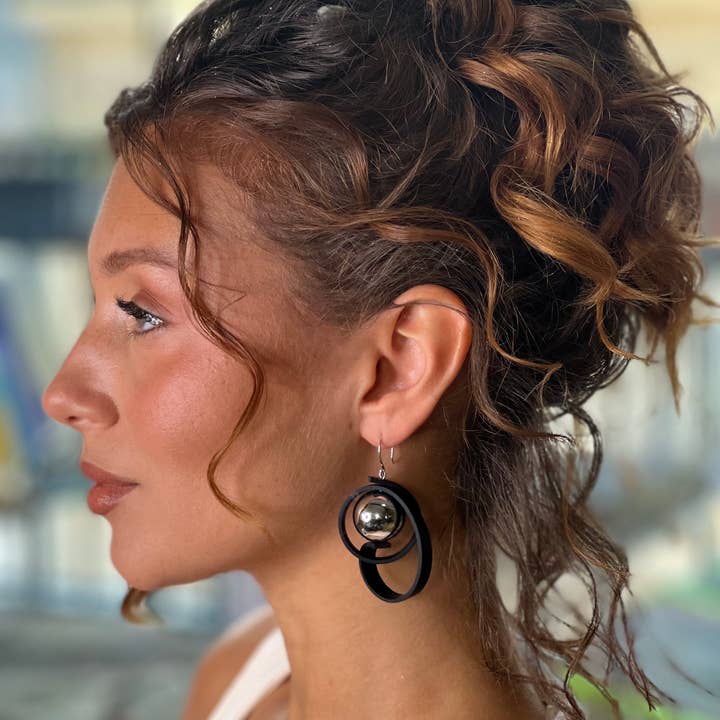 Samuel Coraux - Wholesale Dangle Earrings - Big Thinker Earrings1