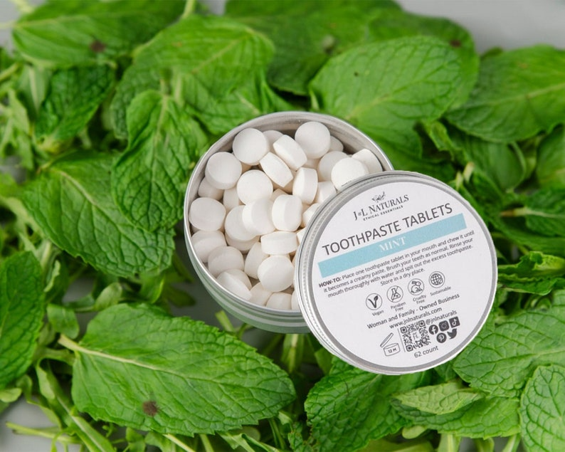 J&L Naturals – wholesale Toothpaste – Watermelon Toothpaste Tablets - Natural Dental Care Tabs0