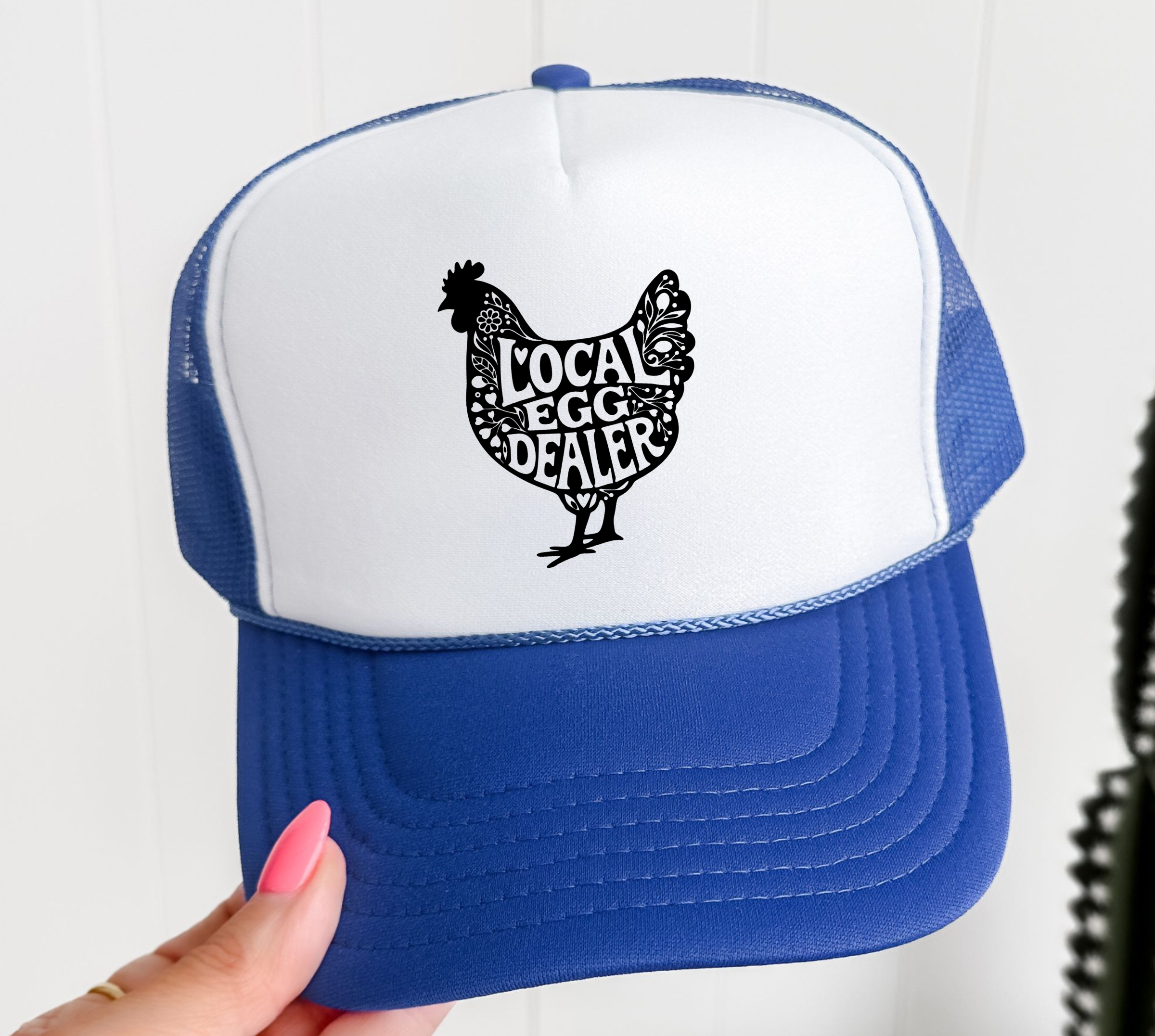 Brimrose Hat Co - Wholesale Trucker Hat - Women's - Local Egg Dealer Foam Trucker Hat2