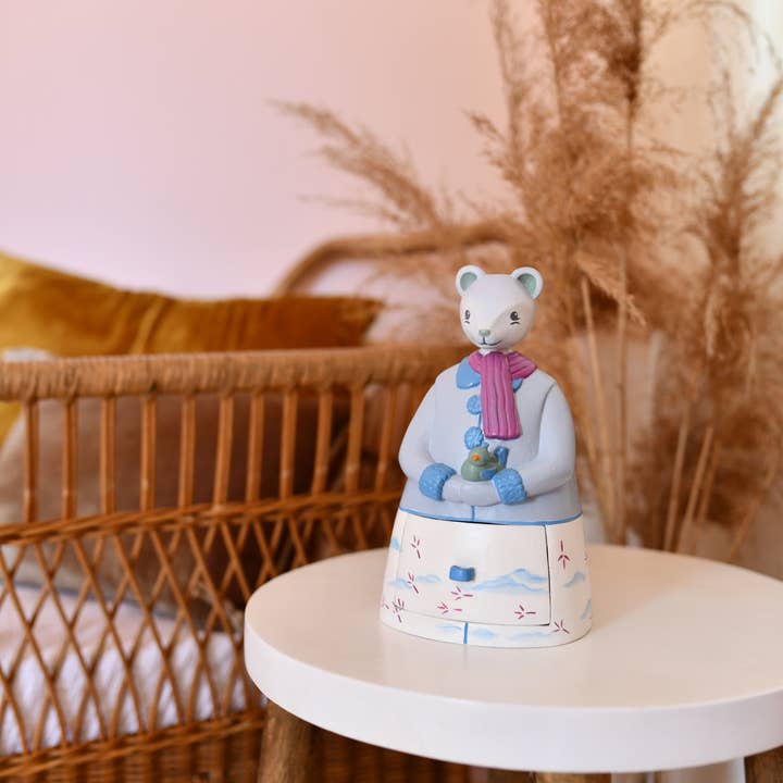 L'Oiseau Bateau - Wholesale Jewelry Box/Organizer - Kids - Monsieur Ours children's jewelry box5