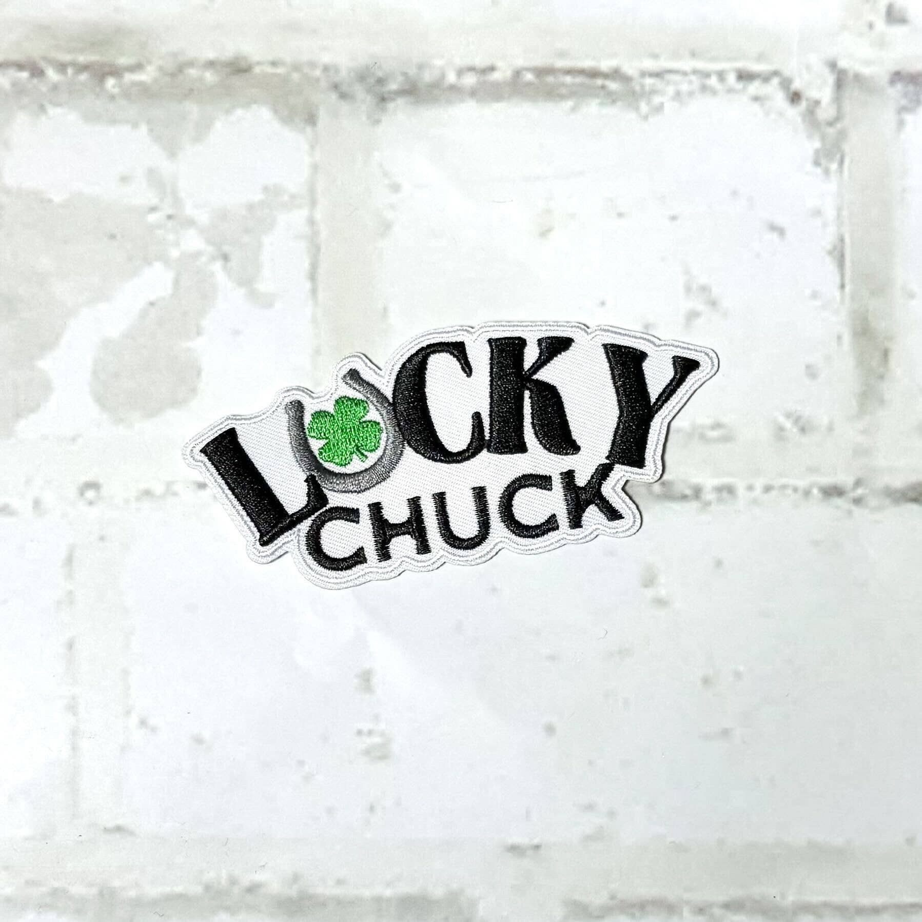 Lucky Chuck - Wholesale Patch - Lucky Chuck Logo Iron on Patch0