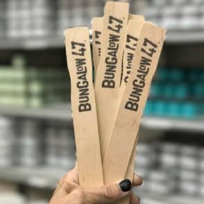 Bungalow 47 Furniture Paint - Wholesale Paint/Wax Brush - Bungalow 47 Logo Paint Sticks