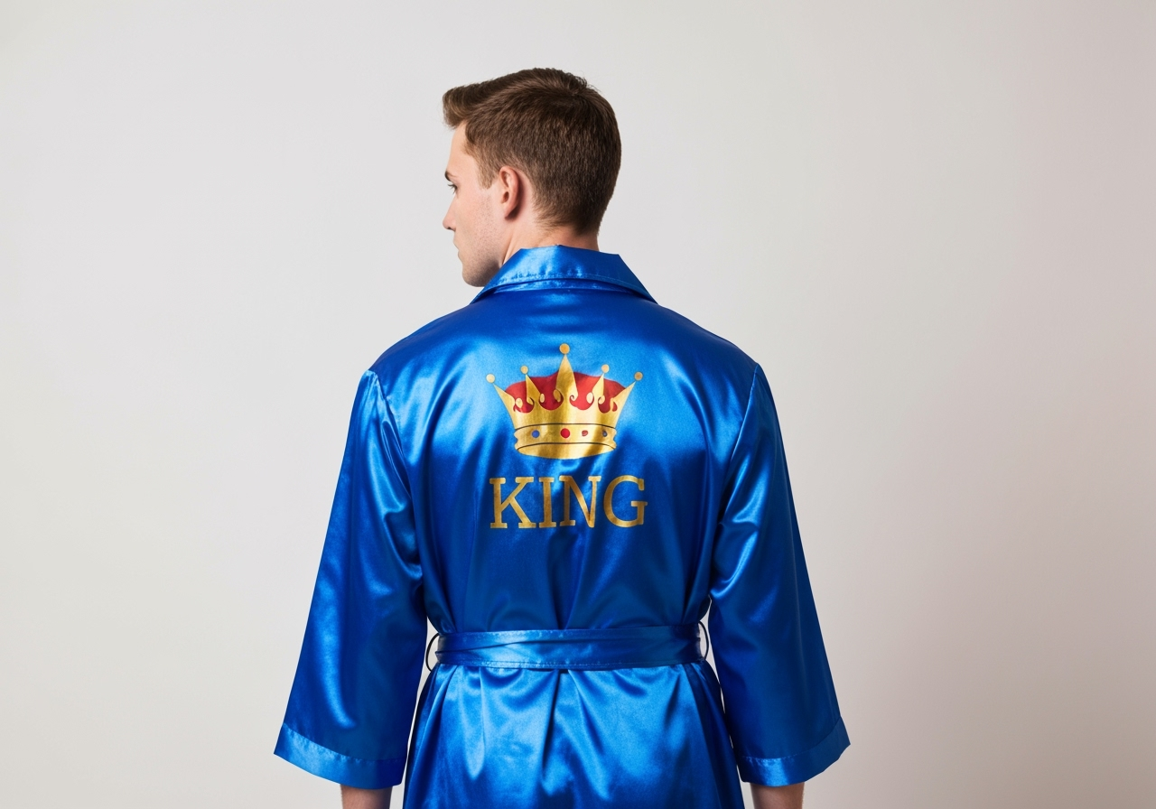 The Blissful – wholesale Robe – Men's – Groomsmen Satin Robes Personalized Mens Robes0