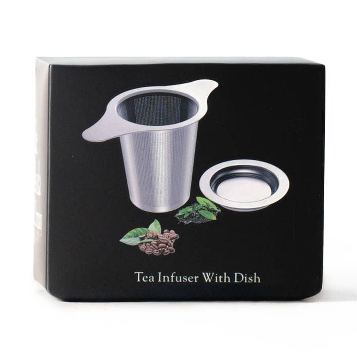 LMTC Strainer with Dish for wholesale by Lake Missoula Tea Company