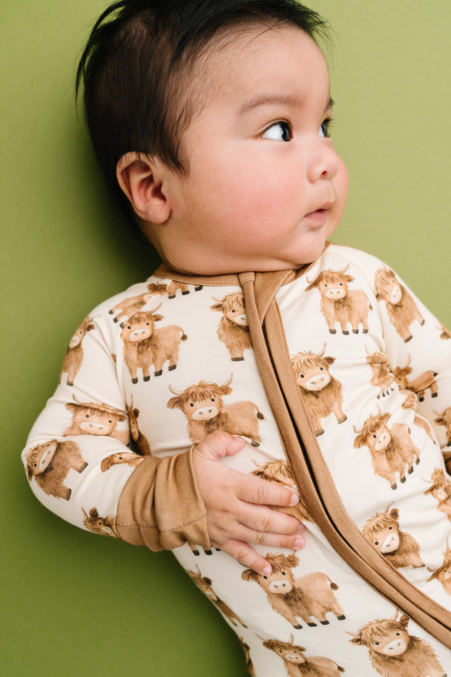 Little One Shop - Wholesale Sleepsuit - Baby - Mini Highland Bamboo Sleeper5