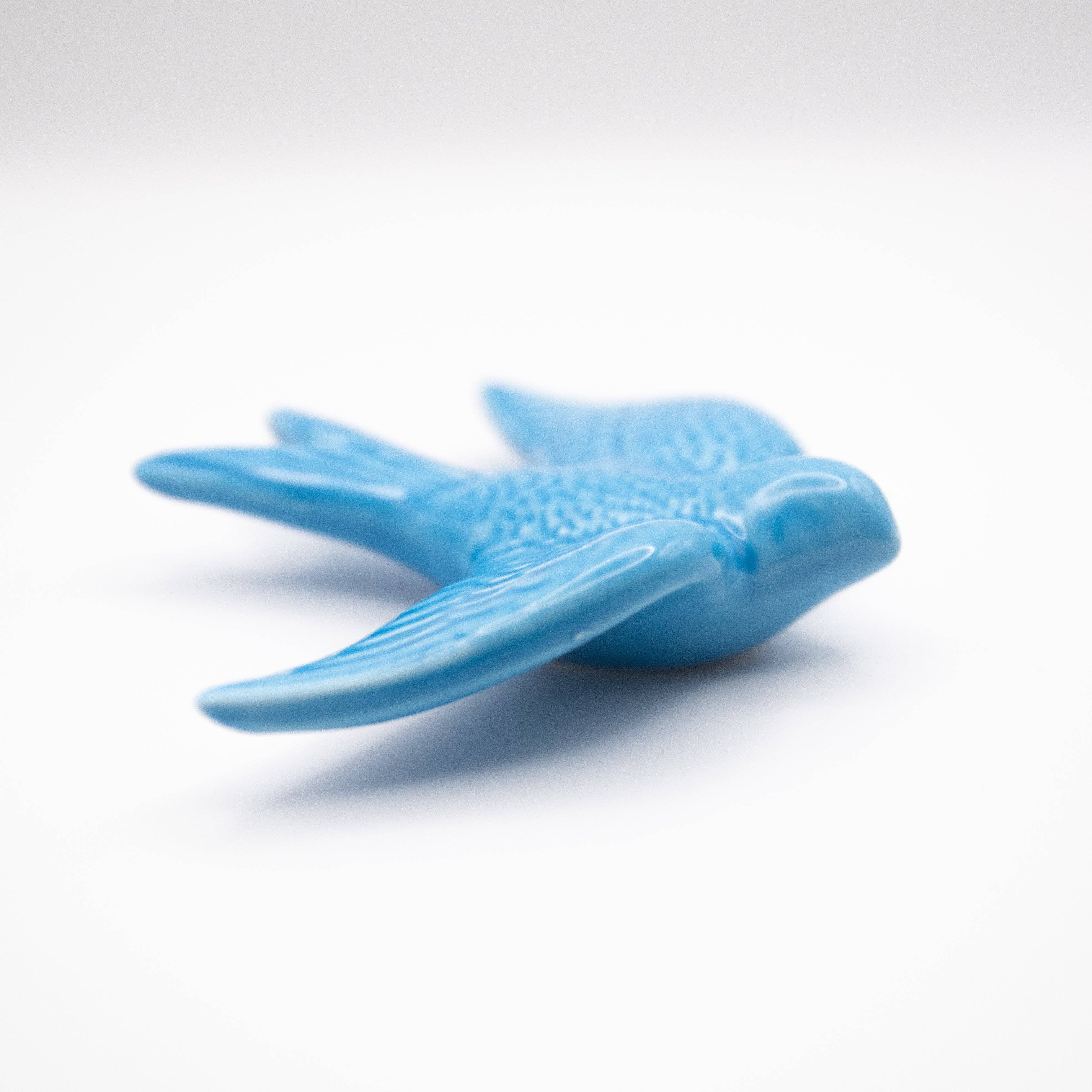 Casa Sofia - Wholesale Decorative Figurine - Turquoise blue ceramic swallow3