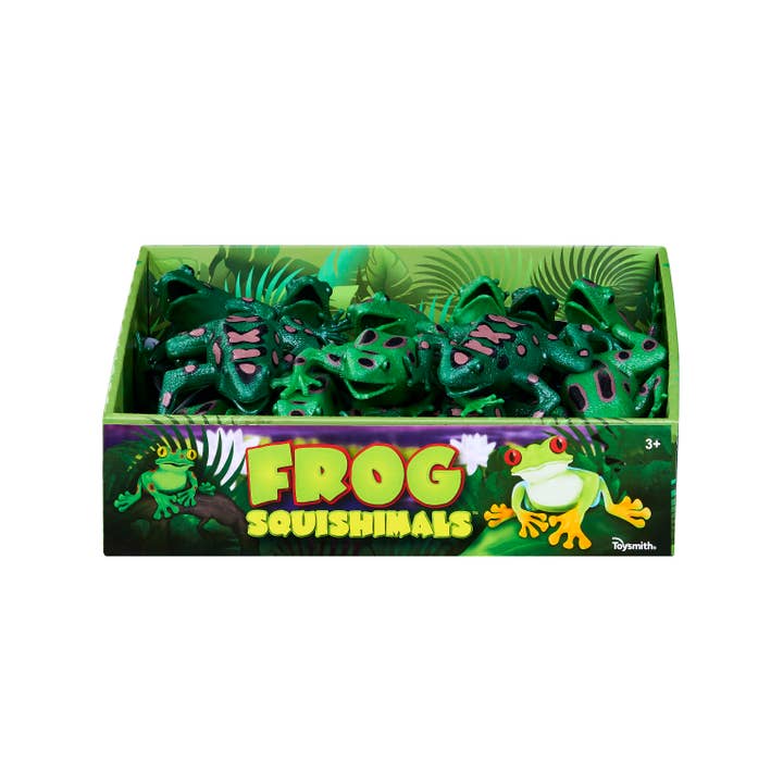 Toysmith - Wholesale Squishy Toy - Kids & Baby - Frog Squishimals Squishy Toys