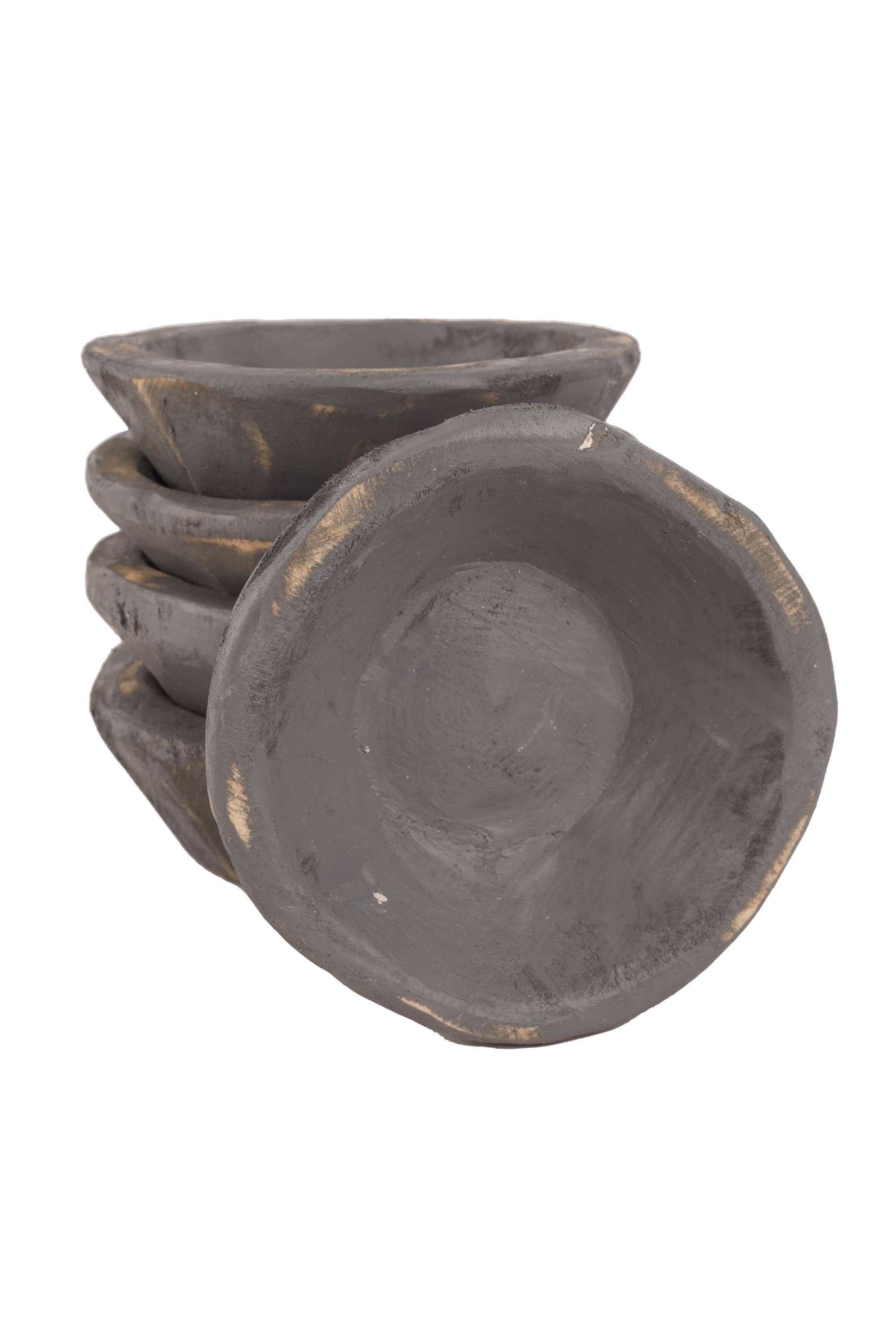 My Amigos Imports - Wholesale Candle holder - Super Mini Stubby Round Dough Bowl-6 in-Stubby Round4