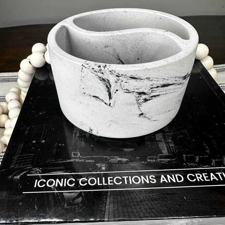 Aristocrat Creation - Wholesale Jar/Filled Candle - Ying Yang Candle Jars